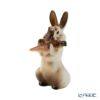 ロシア食器 インペリアル・ポーセリン フィギュリン 野ウサギと人参 8cm