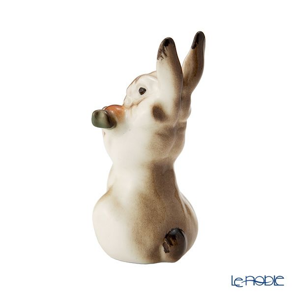 ロシア食器 インペリアル・ポーセリン フィギュリン 野ウサギと人参 8cm