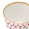 ロシア食器 インペリアル・ポーセリン ブルース（ピンクネット） ジャパニーズカップ