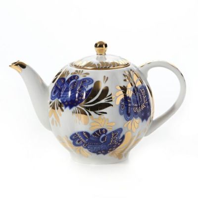 ロシア食器 インペリアル・ポーセリン ムーン ティーポット 600ml