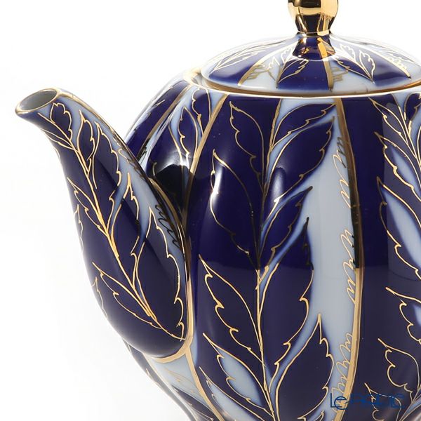 ロシア食器 インペリアル・ポーセリン ウインターイブニング ティーポット（チューリップ）