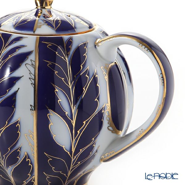 ロシア食器 インペリアル・ポーセリン ウインターイブニング ティーポット（チューリップ）