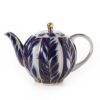 ロシア食器 インペリアル・ポーセリン ウインターイブニング ティーポット（チューリップ）