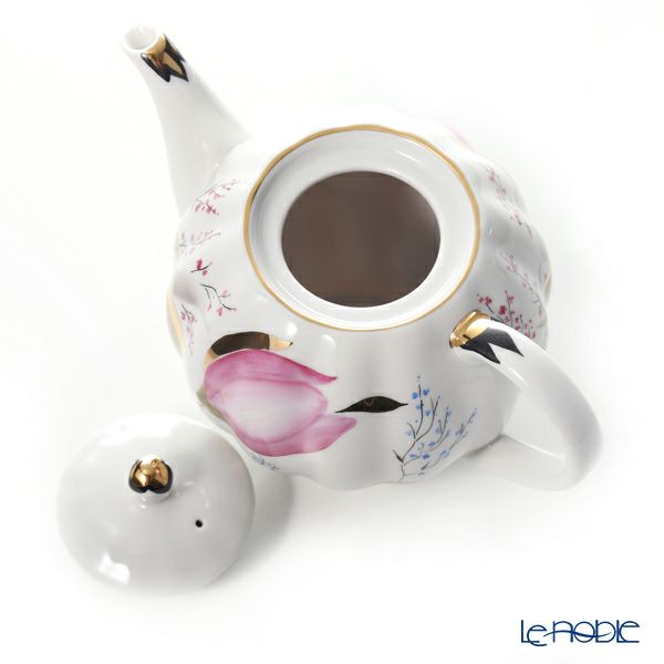 ロシア食器 インペリアル・ポーセリン チューリップ ティーポット 600ml