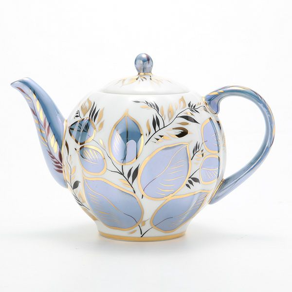 ロシア食器 インペリアル・ポーセリン ムーン ティーポット 600ml