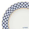 ロシア食器 インペリアル・ポーセリン コバルトネット プレート 27cm チューリップ