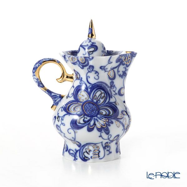 ロシア食器 インペリアル・ポーセリン シンギングガーデン クリーマー（マーキー）400ml