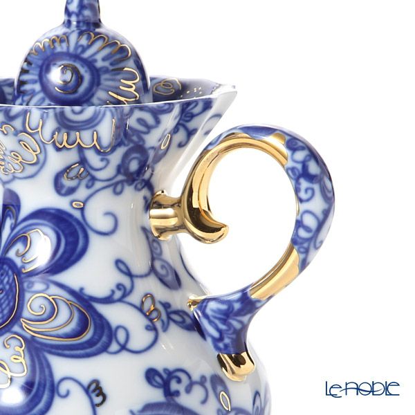 ロシア食器 インペリアル・ポーセリン シンギングガーデン クリーマー（マーキー）400ml