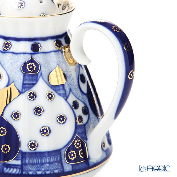 ロシア食器 インペリアル・ポーセリン ロシアンドームズ ティーポット 750ml （ラジアル）