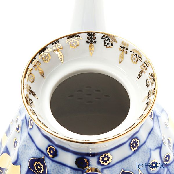 ロシア食器 インペリアル・ポーセリン ロシアンドームズ ティーポット 750ml （ラジアル）