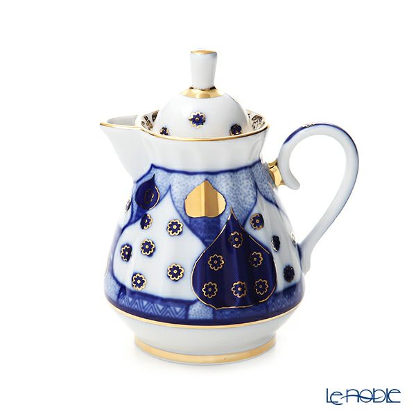 ロシア食器 インペリアル・ポーセリン ロシアンドームズ クリーマー 200ml （ラジアル）