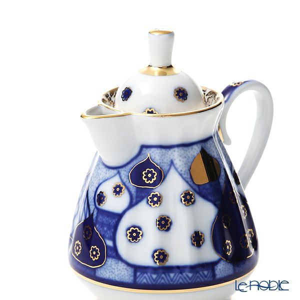 ロシア食器 インペリアル・ポーセリン ロシアンドームズ クリーマー 200ml （ラジアル）