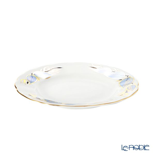 ロシア食器 インペリアル・ポーセリン ムーン プレート 18cm