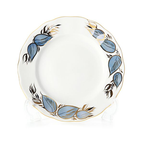 ロシア食器 インペリアル・ポーセリン ムーン プレート 18cm