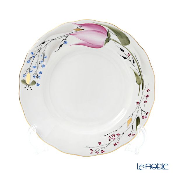 ロシア食器 インペリアル・ポーセリン チューリップ プレート 18cm