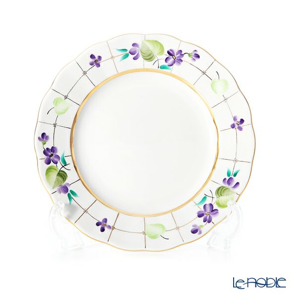 ロシア食器 インペリアル・ポーセリン バイオレットフォレスト プレート 18cm