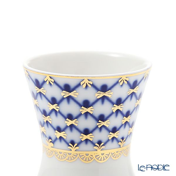 ロシア食器 インペリアル・ポーセリン コバルトネット ミニカップ 40ml