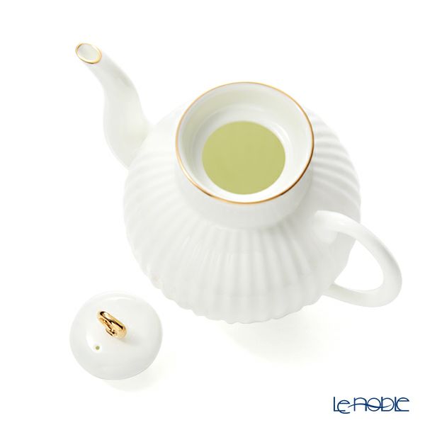 ロシア食器 インペリアル・ポーセリン ゴールデンエッジ ティーポット