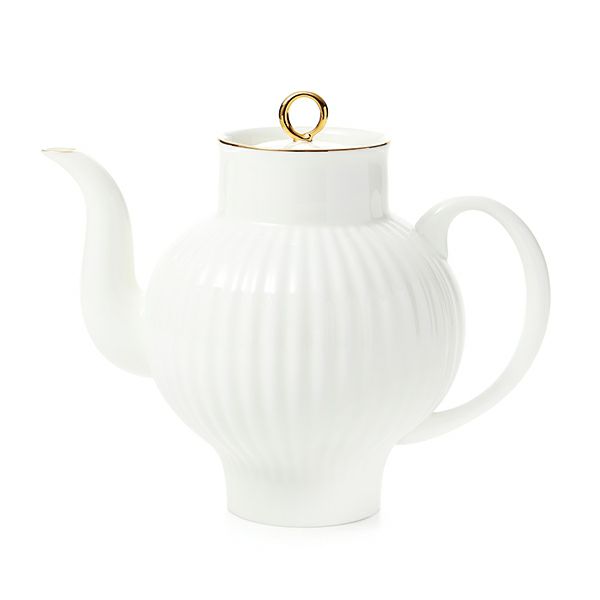 ロシア食器 インペリアル・ポーセリン ゴールデンエッジ ティーポット