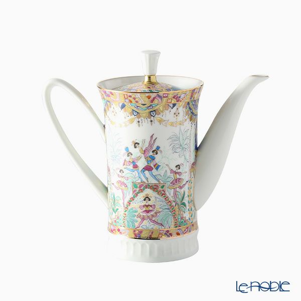 ロシア食器 インペリアル・ポーセリン ロシアンバレエ コーヒーポット 500ml