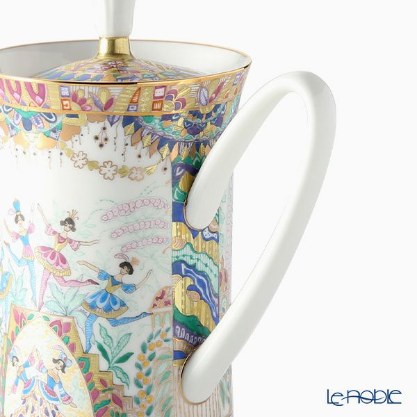 ロシア食器 インペリアル・ポーセリン ロシアンバレエ コーヒーポット 500ml