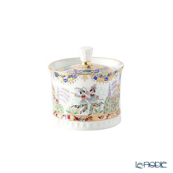 ロシア食器 インペリアル・ポーセリン ロシアンバレエ シュガーポット 155ml