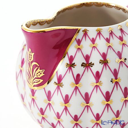 ロシア食器 インペリアル・ポーセリン ブルース（ピンクネット） クリーマー 300ml