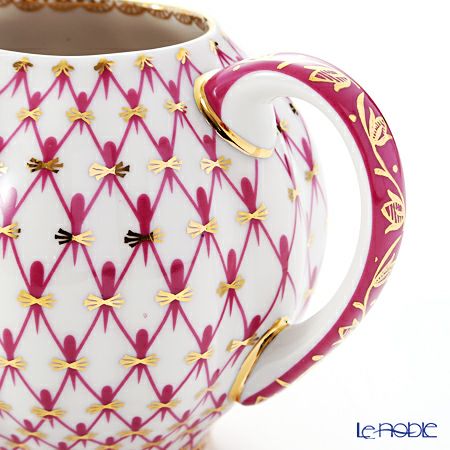 ロシア食器 インペリアル・ポーセリン ブルース（ピンクネット） クリーマー 300ml