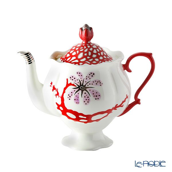 ロシア食器 インペリアル・ポーセリン シートレジャーズ ティーポット 900ml