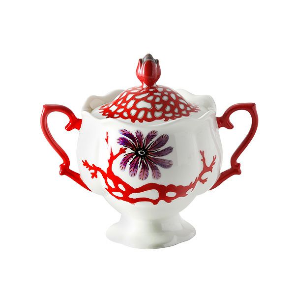ロシア食器 インペリアル・ポーセリン シートレジャーズ シュガーポット