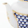 ロシア食器 インペリアル・ポーセリン コバルトネット ティーポット 800ml（スプリング）