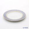 ロシア食器 インペリアル・ポーセリン コバルトネット プレート 21.5cm