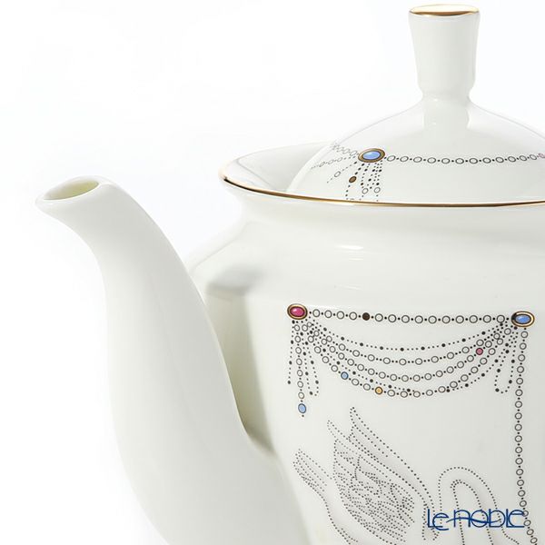 ロシア食器 インペリアル・ポーセリン バレエコレクション ティーポット 白鳥の湖 800ml