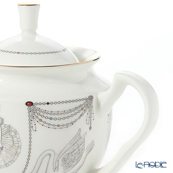 ロシア食器 インペリアル・ポーセリン バレエコレクション ティーポット 白鳥の湖 800ml