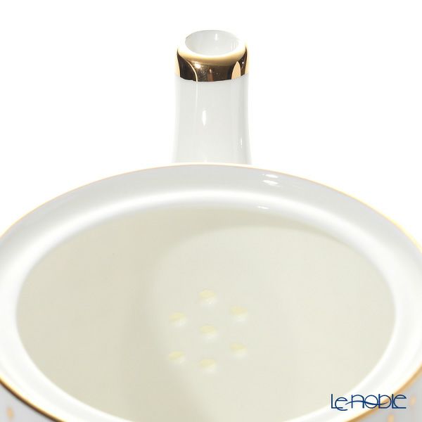 ロシア食器 インペリアル・ポーセリン スカーレット（アズール） ティーポット 780ml ゴールド