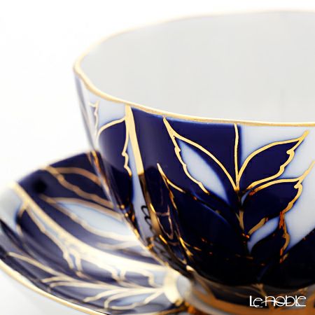 ロシア食器 インペリアル・ポーセリン ウインターイブニング ティーカップ＆ソーサー 250ml