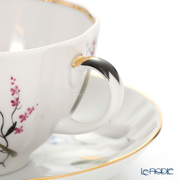 ロシア食器 インペリアル・ポーセリン チューリップ ティーカップ＆ソーサー 250ml