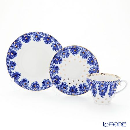 ロシア食器 インペリアル・ポーセリン ブライズメイド 3ピースセット