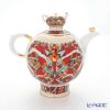 ロシア食器 インペリアル・ポーセリン レッドルースター ティーポット セット（1.8L／250ml）