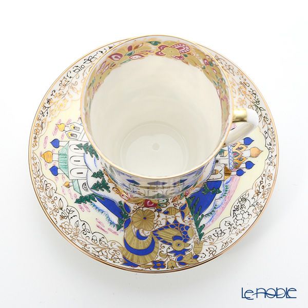 ロシア食器 インペリアル・ポーセリン ロシア ティーカップ＆ソーサー（メイ） 165ml