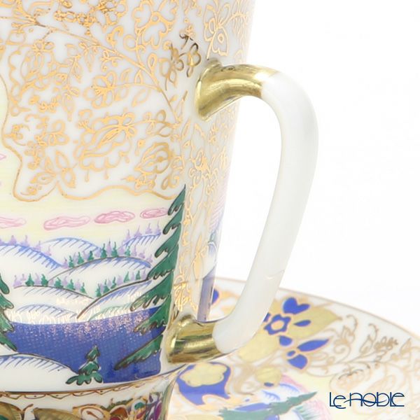 ロシア食器 インペリアル・ポーセリン ロシア ティーカップ＆ソーサー（メイ） 165ml