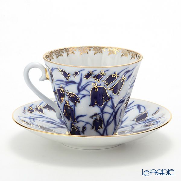 ロシア食器 インペリアル・ポーセリン ブルーベル 3ピースセット（ラジアル）