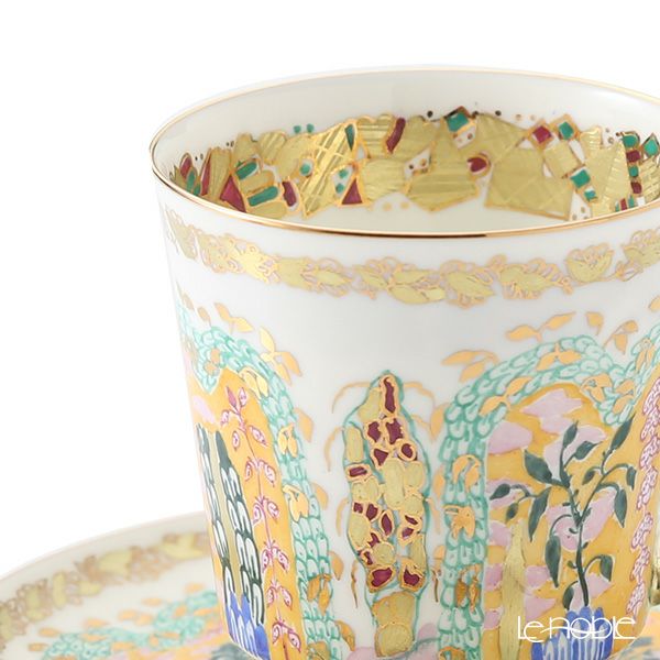 ロシア食器 インペリアル・ポーセリン モーニング ティーカップ＆ソーサー（メイ） 165ml