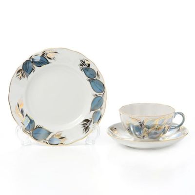 ロシア食器 インペリアル・ポーセリン ロシアンドームズ 3ピースセット