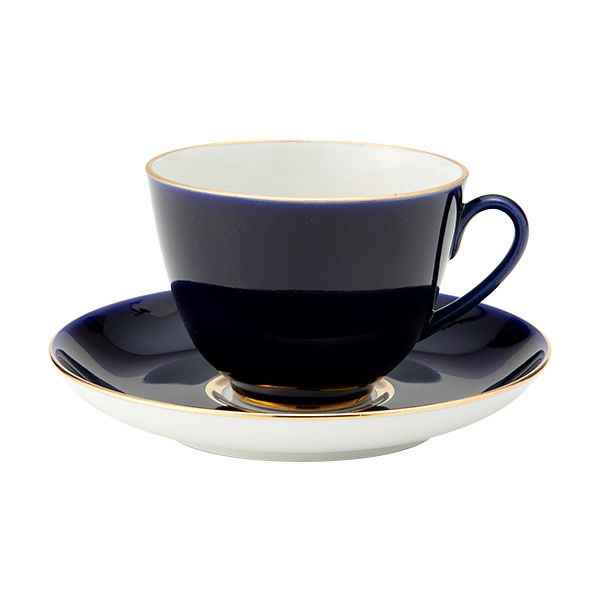 ロシア食器 インペリアル・ポーセリン ナイト ティー カップ＆ソーサー（スプリング） 250ml NEW