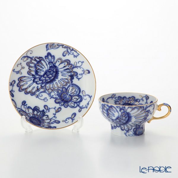 ロシア食器 インペリアル・ポーセリン シンギングガーデン 3ピースセット