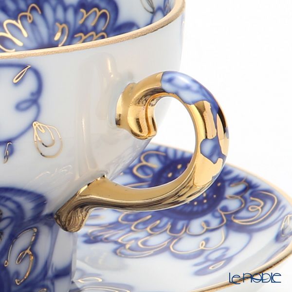 ロシア食器 インペリアル・ポーセリン シンギングガーデン 3ピースセット