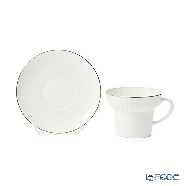 ロシア食器 インペリアル・ポーセリン ゴールデンエッジ 3ピースセット