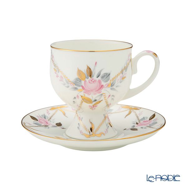 ロシア食器 インペリアル・ポーセリン ギャラン カップ＆ソーサー 160ml