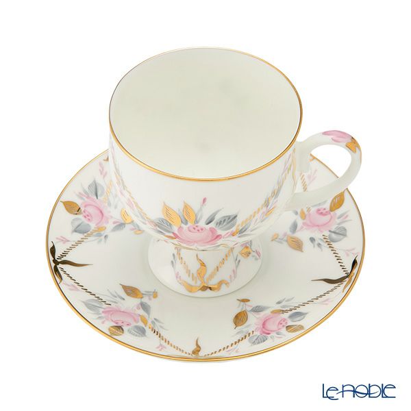 ロシア食器 インペリアル・ポーセリン ギャラン カップ＆ソーサー 160ml